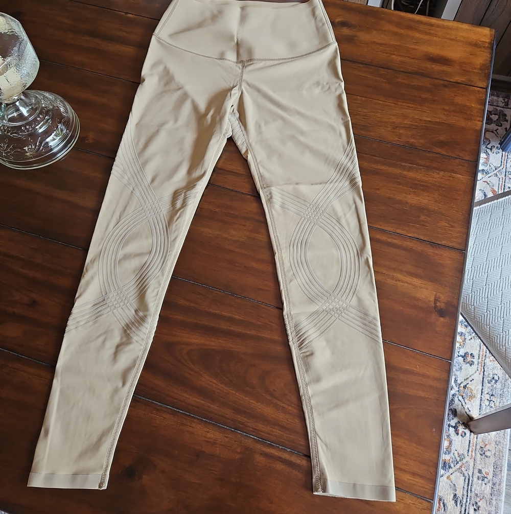 Womens FANKA Body Sculpt Leggings In Nomad Sand Xl